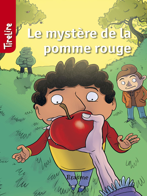 Cover image for Le mystère de la pomme rouge